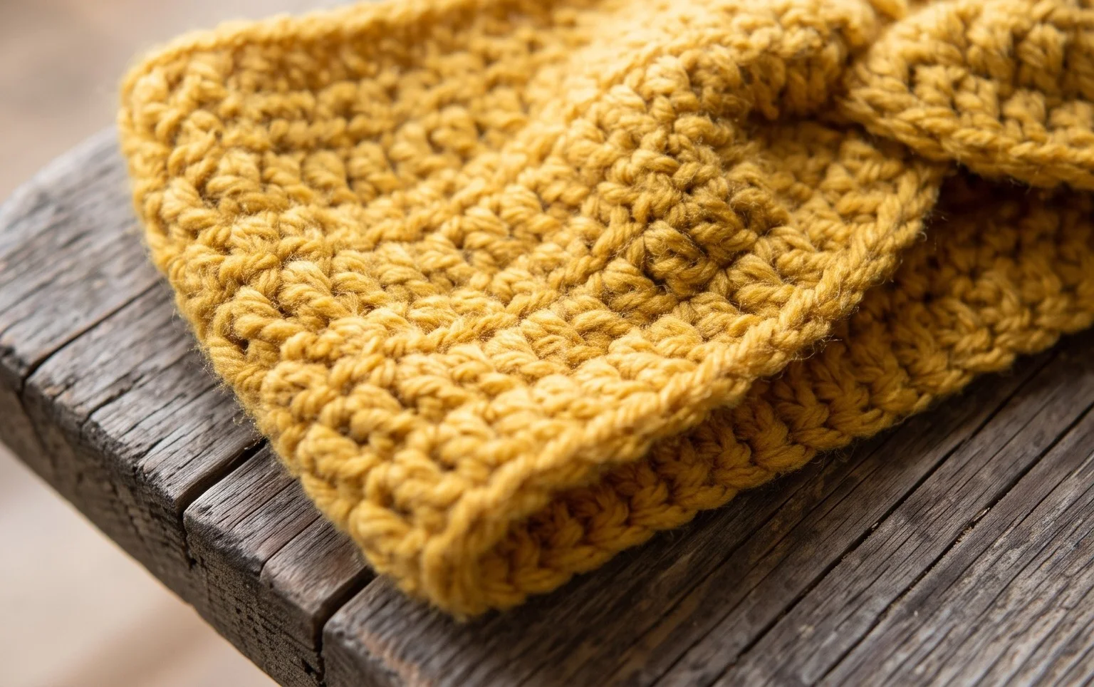 Simple Crochet Ear Warmer Free Pattern for Beginners - Maria's Blue Crayon