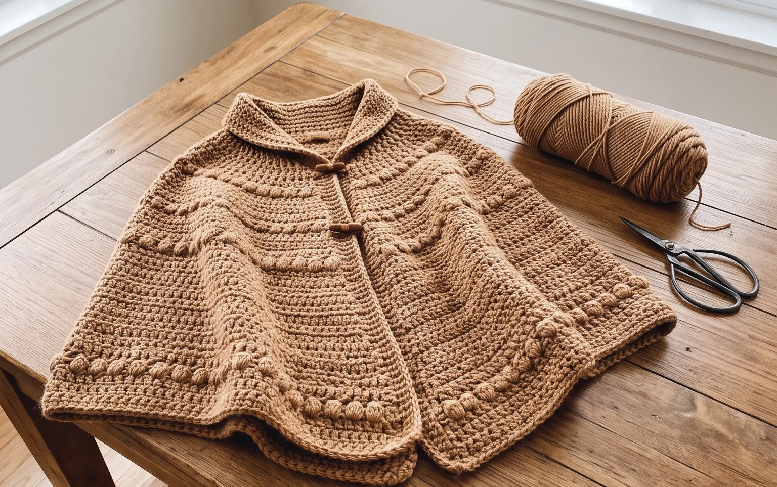 Winterberry Cape Free Pattern: Easy Step-by-Step Tutorial