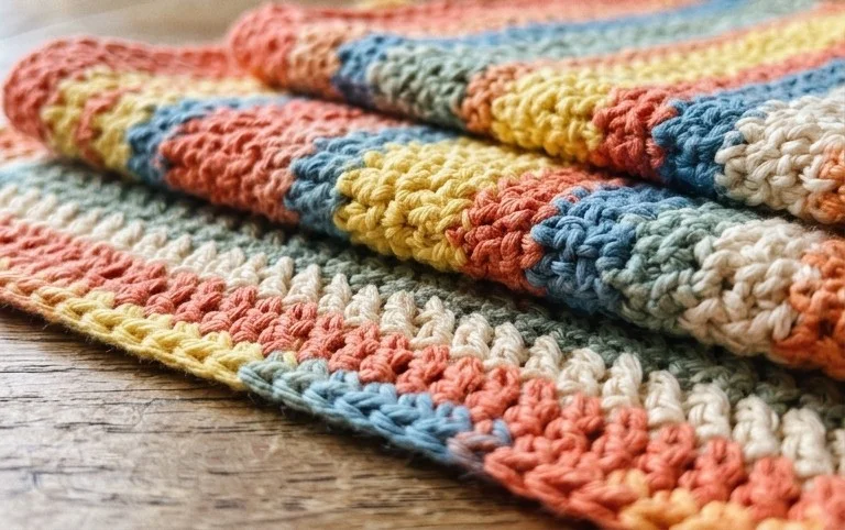Summer Dish Cloth Ideas and Free Patterns