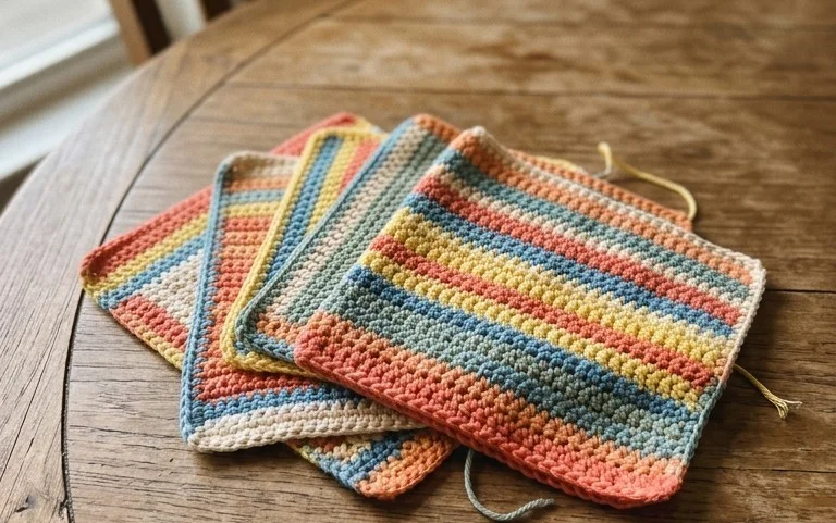Easy Summer Dish Cloth Crochet Patterns: Free Guide