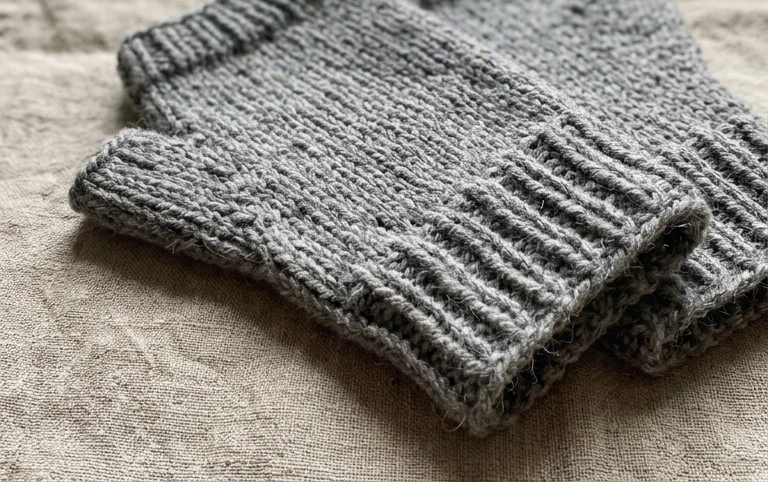 6 Easy Fingerless Mitts Free Knitting Pattern