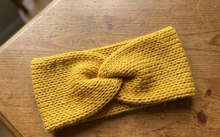 Easy Twist Headband Crochet Pattern: Step-by-Step Guide