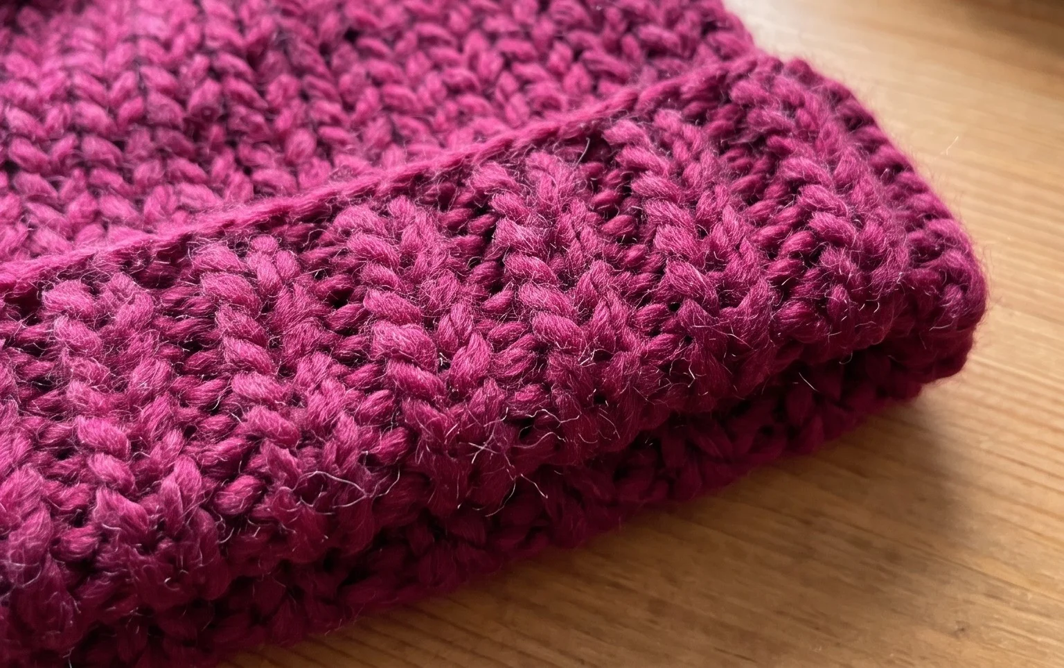 Easy Peasy Bulky Beanie Free Knitting Pattern