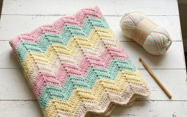 Free Easy Chevron Crochet Pattern: Step-by-Step Tutorial