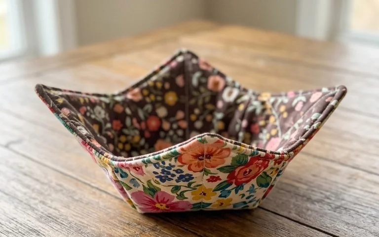 Easy Reversible Soup Bowl Cozy: Free Beginner Pattern